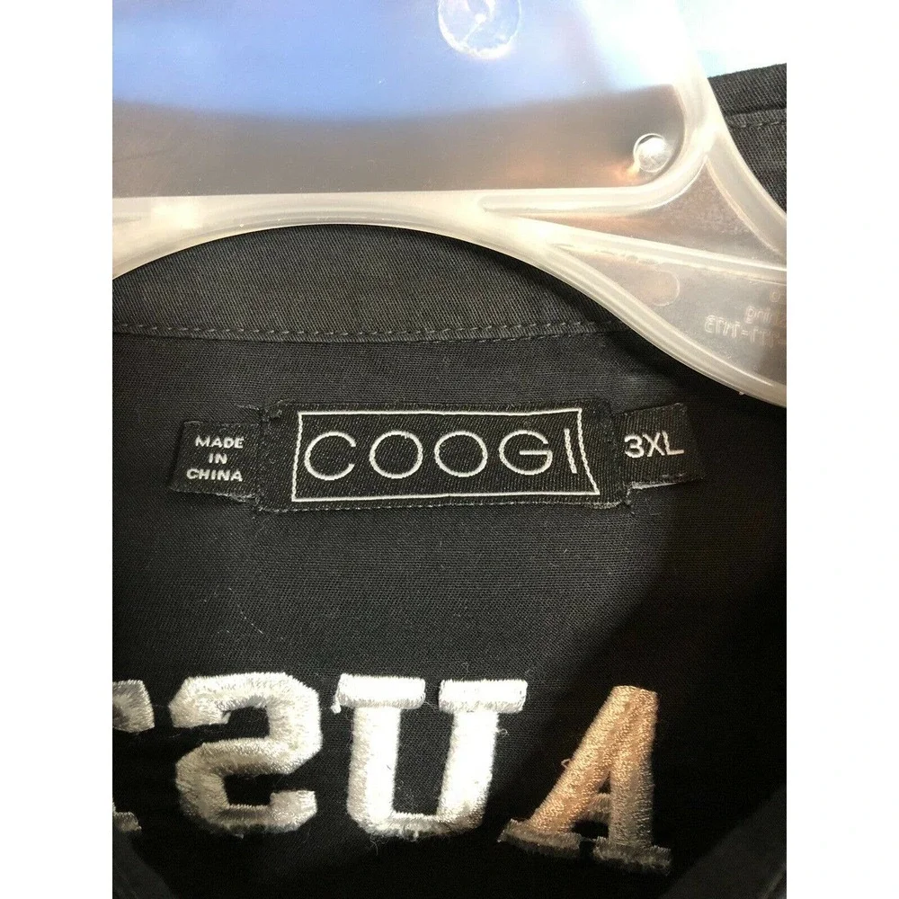 Coogi Australia 69 Sluggers￼ National League 1st Edition Mens RARE Shirt 3XL VTG - Picture 6 of 9